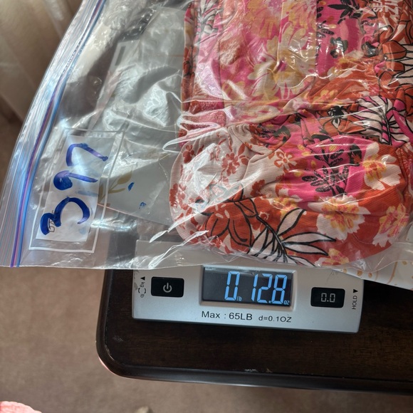 Babydoll Floral Empire Waist Tunic Sz 3X Blouse Kimono Sleeves Boho Flowy - Picture 11 of 11